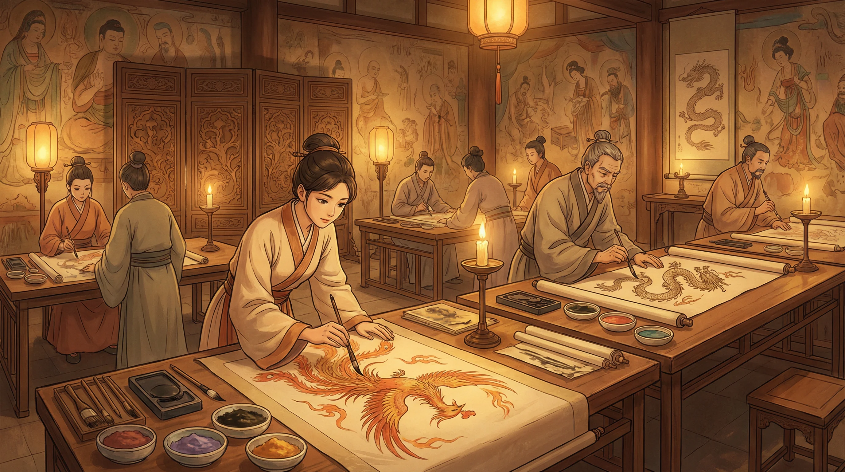 画师入驻 - 穿越火线免费观看全集 国风动漫画师